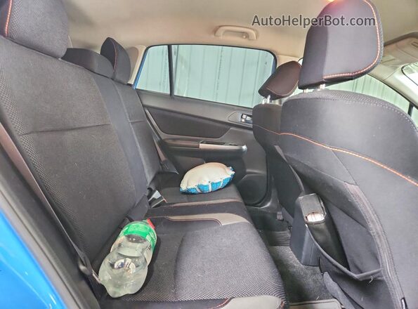 JF2GPADC1GH348049 2016 SUBARU CROSSTREK Blue უკანა სავარძლების ხედი