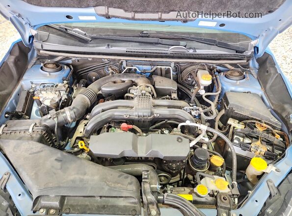 JF2GPADC1GH348049 2016 SUBARU CROSSTREK Blue უკანა სალონის ხედი