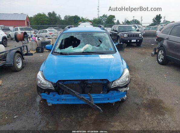 JF2GPADC1H8218953 2017 SUBARU CROSSTREK Blue Vista frontal