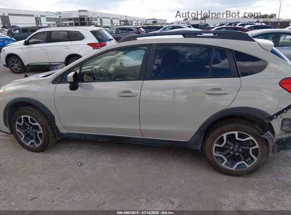 JF2GPADC2G8316369 2016 SUBARU CROSSTREK Tan Widok wnętrza 360 stopni