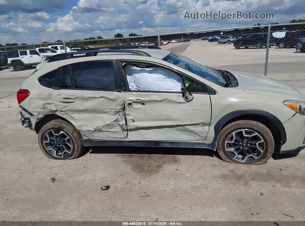 JF2GPADC2G8316369 2016 SUBARU CROSSTREK Tan Widok wnętrza z tyłu
