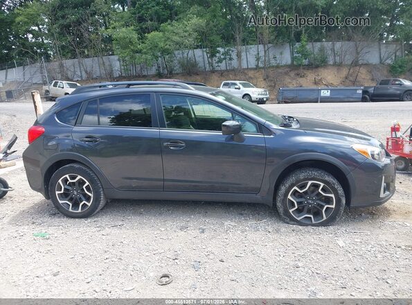 JF2GPADC2HH274481 2017 SUBARU CROSSTREK Black Սալոնի հետևի տեսք