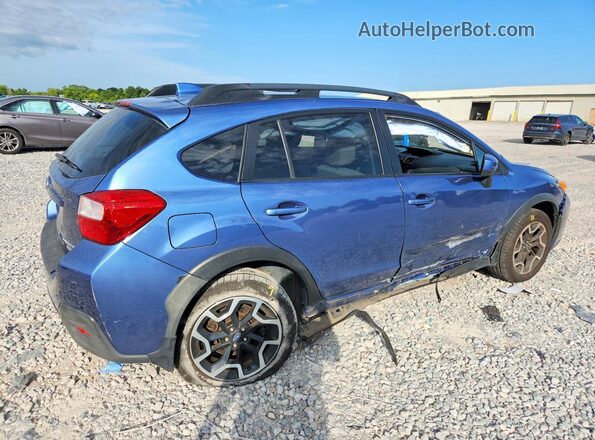 JF2GPADC3G8211405 2016 SUBARU CROSSTREK Blue უკანა მარჯვენა