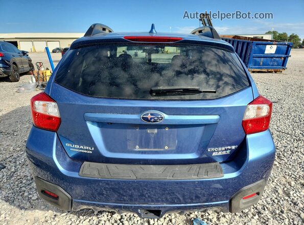 JF2GPADC3G8211405 2016 SUBARU CROSSTREK Blue უკანა ხედი