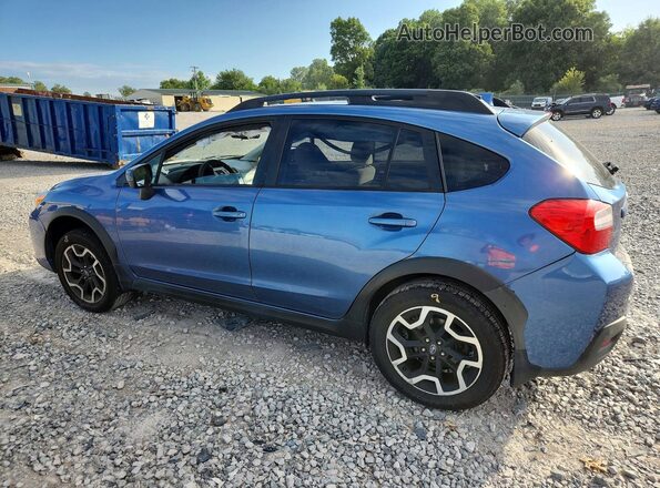 JF2GPADC3G8211405 2016 SUBARU CROSSTREK Blue უკანა მარცხენა