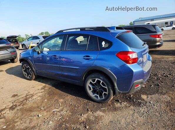 JF2GPADC5G8257902 2016 SUBARU CROSSTREK Синий Задняя левая четверть