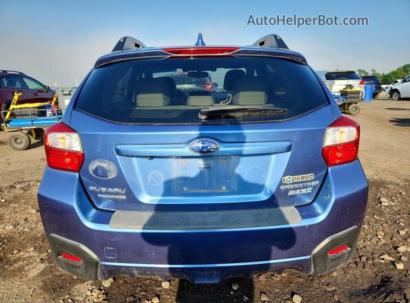 JF2GPADC5G8257902 2016 SUBARU CROSSTREK Синий Вид сзади