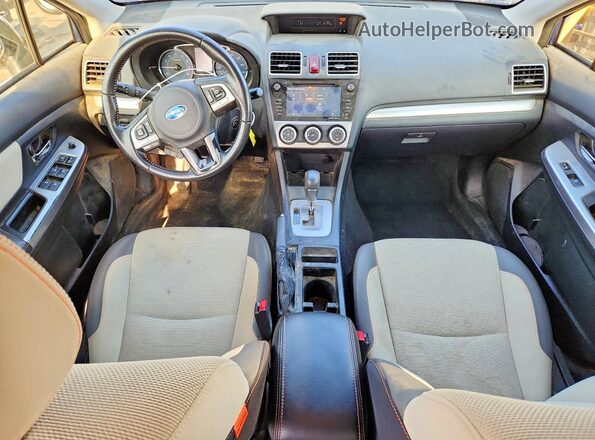 JF2GPADC5G8257902 2016 SUBARU CROSSTREK Синий Вид панели приборов