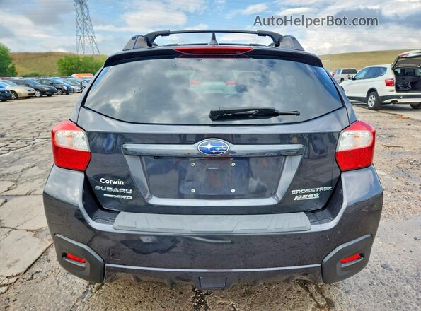 JF2GPADC5G8277356 2016 SUBARU CROSSTREK Gray Հետևի տեսք