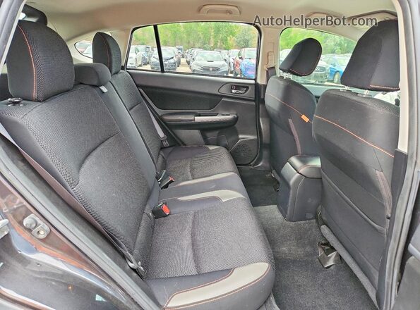 JF2GPADC5G8277356 2016 SUBARU CROSSTREK Gray Սալոնի հետևի տեսք