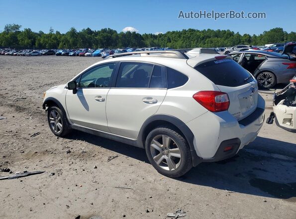 JF2GPADC7H8255747 2017 SUBARU CROSSTREK White უკანა მარცხენა