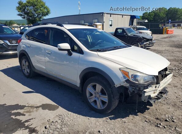 JF2GPADC7H8255747 2017 SUBARU CROSSTREK White წინა მარჯვენა