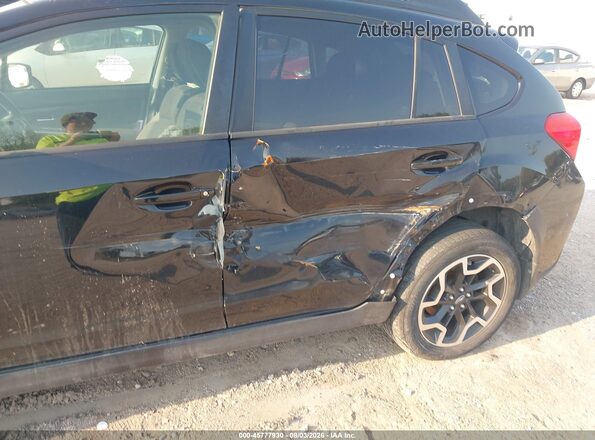 JF2GPADC8H8270225 2017 SUBARU CROSSTREK Black Դիմացի տեսք