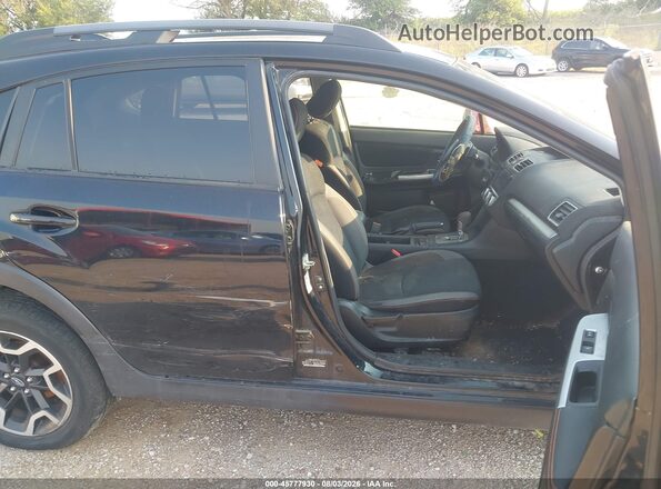 JF2GPADC8H8270225 2017 SUBARU CROSSTREK Black Սալոնի դիմացի տեսք