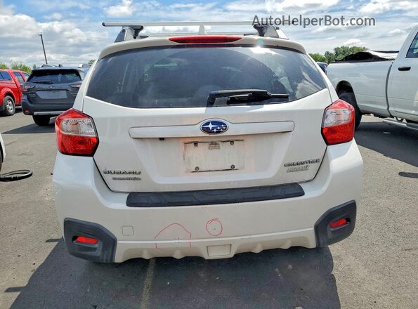 JF2GPADC9HH275627 2017 SUBARU CROSSTREK White Հետևի տեսք