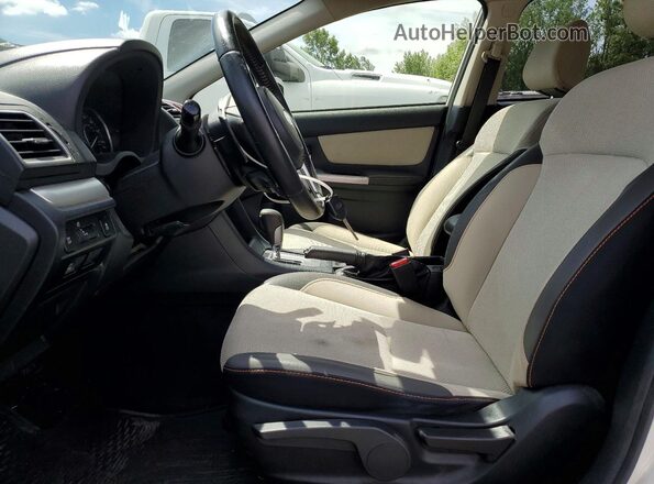 JF2GPADC9HH275627 2017 SUBARU CROSSTREK White Սալոնի դիմացի տեսք