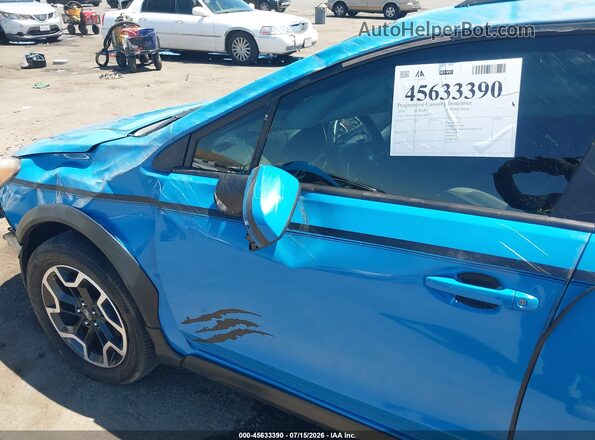 JF2GPADCXG8279877 2016 SUBARU CROSSTREK Blue Вид спереду