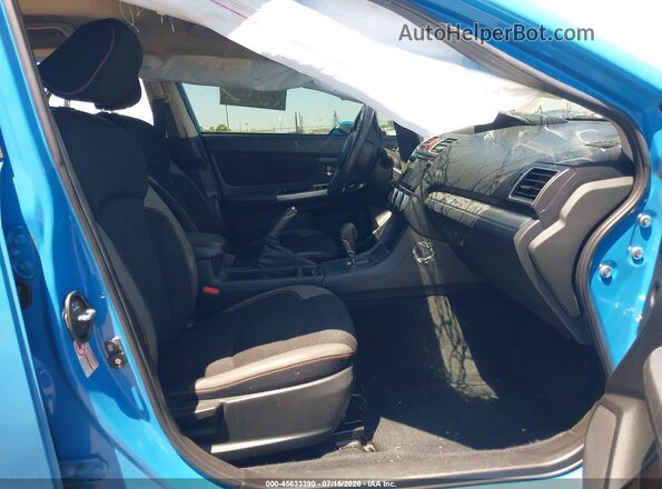 JF2GPADCXG8279877 2016 SUBARU CROSSTREK Blue Вид салону спереду