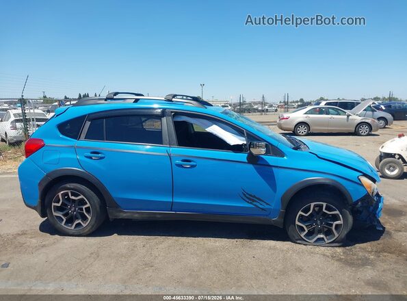 JF2GPADCXG8279877 2016 SUBARU CROSSTREK Blue Вид задньої частини салону