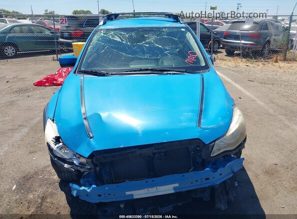 JF2GPADCXG8279877 2016 SUBARU CROSSTREK Blue Вид щитка приладів