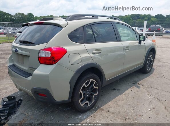 JF2GPAKC1G8207257 2016 SUBARU CROSSTREK Зеленый Задняя правая четверть