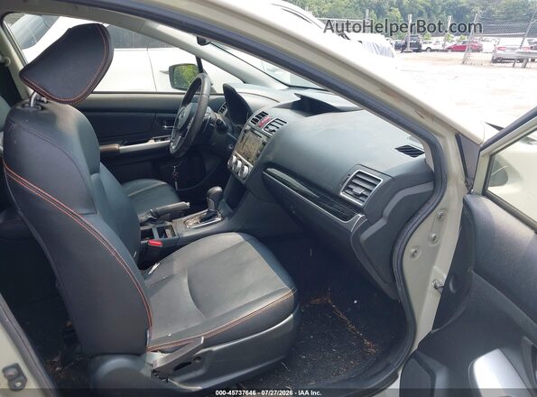 JF2GPAKC1G8207257 2016 SUBARU CROSSTREK Зеленый Вид салона спереди