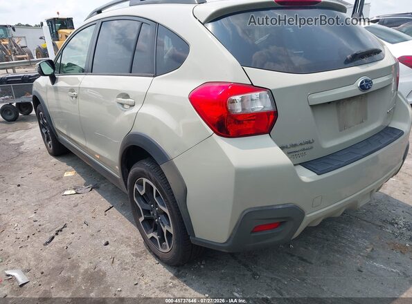 JF2GPAKC1G8207257 2016 SUBARU CROSSTREK Зеленый Задняя левая четверть
