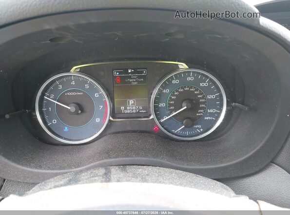 JF2GPAKC1G8207257 2016 SUBARU CROSSTREK Зеленый Вид задних сидений