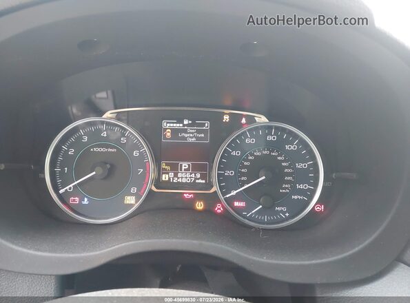 JF2GPAKC1HH237411 2017 SUBARU CROSSTREK White Vista de los asientos traseros