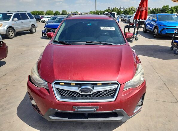JF2GPAKC2GH305374 2016 SUBARU CROSSTREK Red Widok z przodu