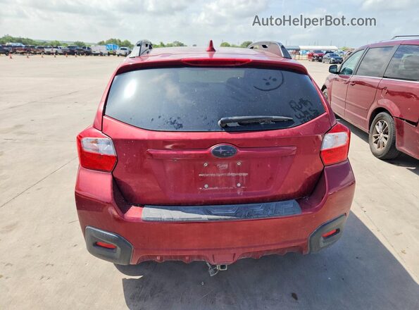 JF2GPAKC2GH305374 2016 SUBARU CROSSTREK Red Widok z tyłu