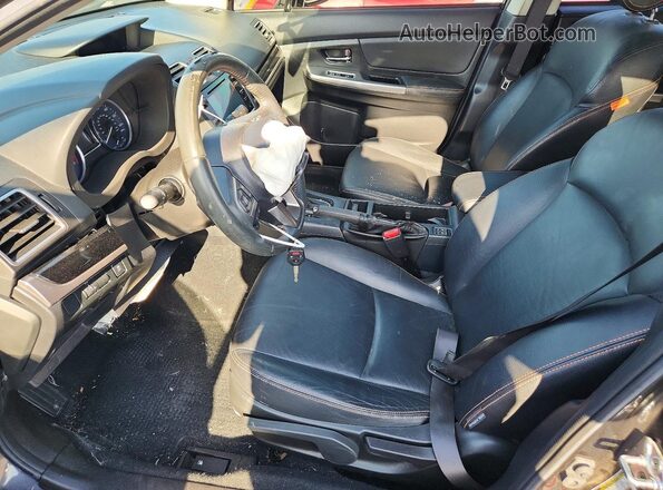 JF2GPAKC3G8237683 2016 SUBARU CROSSTREK Gray Vista interior delantera