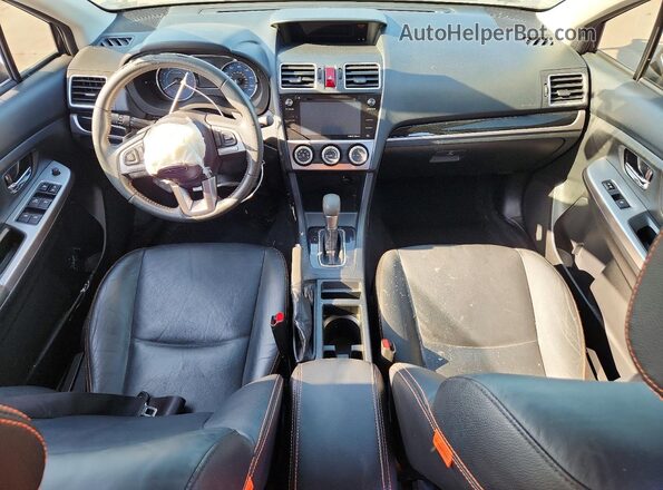 JF2GPAKC3G8237683 2016 SUBARU CROSSTREK Gray Vista del salpicadero