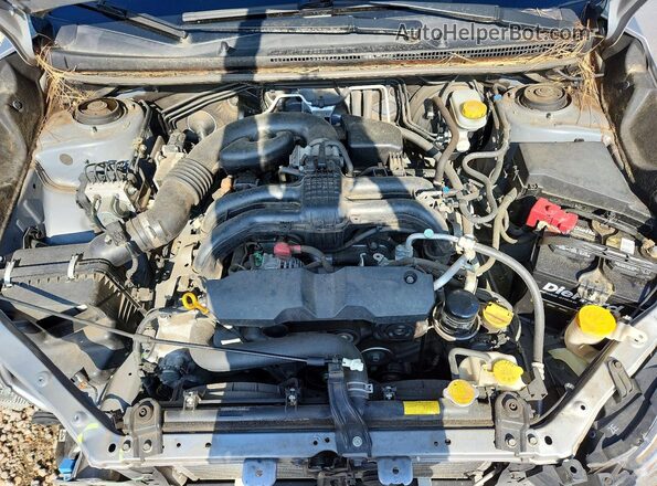 JF2GPAKC3G8257240 2016 SUBARU CROSSTREK Silver Widok wnętrza z tyłu