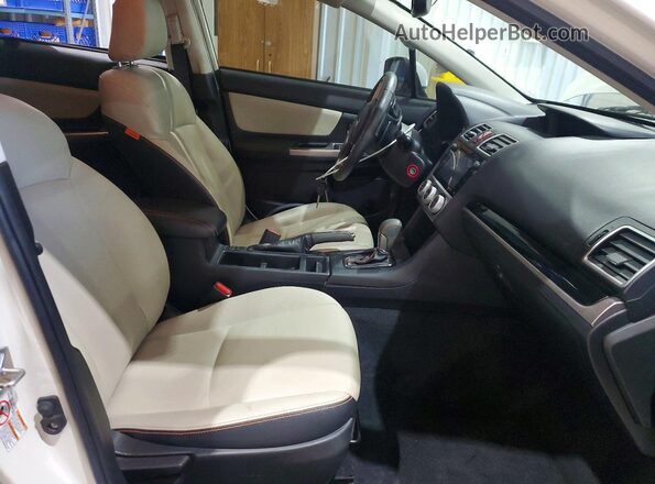 JF2GPAKC4GH228412 2016 SUBARU CROSSTREK White Вид салону спереду