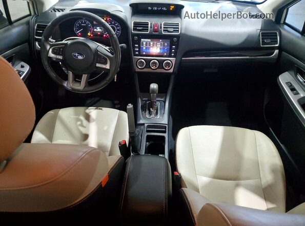 JF2GPAKC4GH228412 2016 SUBARU CROSSTREK White Вид панелі приладів