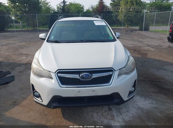 JF2GPAKC5H8208459 2017 SUBARU CROSSTREK White Widok zestawu wskaźników