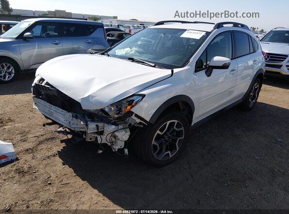 JF2GPAKC5HH261484 2017 SUBARU CROSSTREK Белый Передняя левая четверть