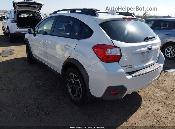 JF2GPAKC5HH261484 2017 SUBARU CROSSTREK Белый Задняя левая четверть