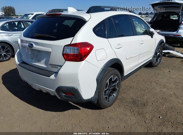JF2GPAKC5HH261484 2017 SUBARU CROSSTREK Белый Задняя правая четверть