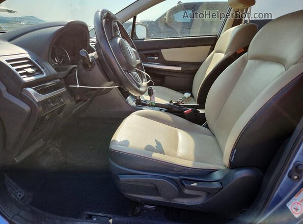 JF2GPAKC6G8289230 2016 SUBARU CROSSTREK Blue Вид салону спереду