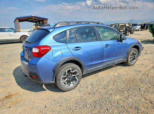 JF2GPAKC6G8289230 2016 SUBARU CROSSTREK Blue Задня права чверть