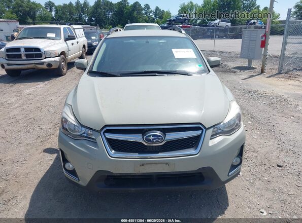 JF2GPAKC8GH268508 2016 SUBARU CROSSTREK Tan Widok zestawu wskaźników