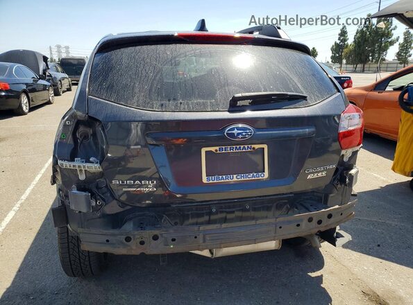 JF2GPAKC8H8207418 2017 SUBARU CROSSTREK Charcoal Вид ззаду