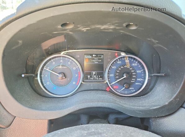 JF2GPAKC8HH268624 2017 SUBARU CROSSTREK Beige Սարքավորումների վահանակի տեսք