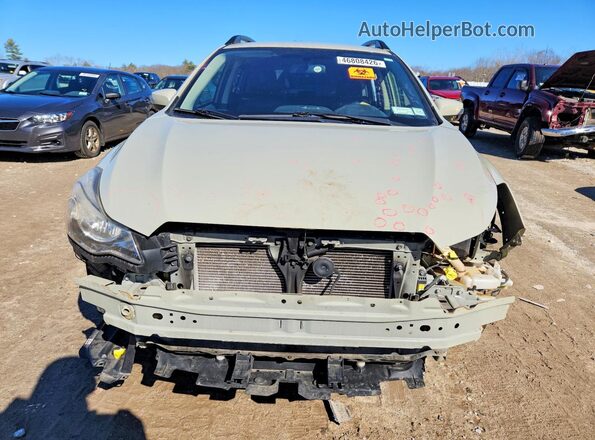 JF2GPAKC8HH268624 2017 SUBARU CROSSTREK Beige Դիմացի տեսք