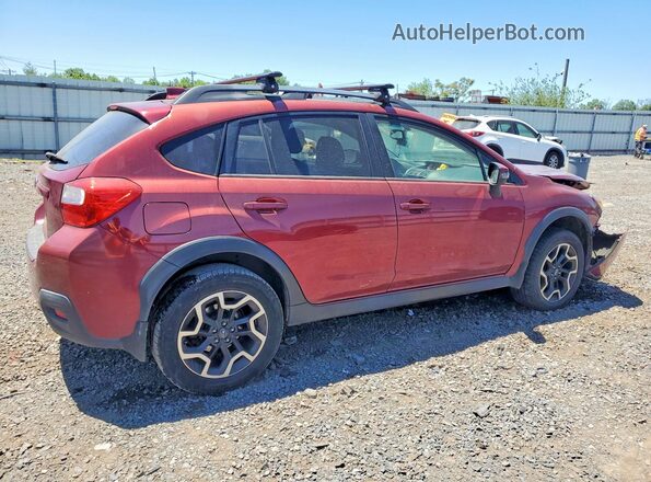 JF2GPAKC9GH321071 2016 SUBARU CROSSTREK Burgundy Trasero derecho