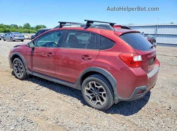 JF2GPAKC9GH321071 2016 SUBARU CROSSTREK Burgundy Trasero izquierdo