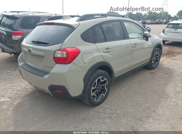 JF2GPAKCXG8226261 2016 SUBARU CROSSTREK Tan უკანა მარჯვენა