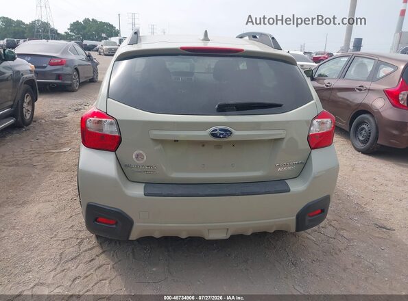 JF2GPAKCXG8226261 2016 SUBARU CROSSTREK Tan 